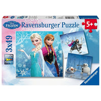 Ravensburger Winter Adventures - 3 Puzzles-Kids Puzzle