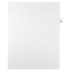 Mark Maker Legal Exhibit Index Tab White Single Tabs, 1/25th Cut, Letter Size, No Holes, Number 182, 25 Pack-White Single Tabs, 1/25th Cut