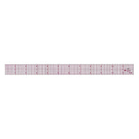 C-THRU 8ths Bevelled Ruler, 12”, 12 Pack-Calibrated in 16ths to the inch