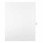 Mark Maker Legal Exhibit Index Tab White Single Tabs, 1/15th Cut, Letter Size, No Holes, Number 39, 25 Pack-White Single Tabs, 1/15th Cut