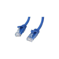StarTech N6PATCH10BL 10' Cat 6 Snagless Patch Cable, Blue-Features RJ-45 Male connector on both sides to facilitate easy connectivity