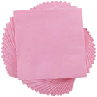 JAM Paper Beverage Napkins - Small - 5" x 5" - Baby Pink - 600 Pack (5255620713b)-Baby pink paper cocktail napkins