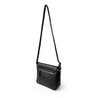 Nicci Medium Crossbody Bag with Front Flap - Black-Long adjustable shoulder strap 24.5-54 cm (9.65-21.26 in)