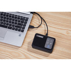 AVerMedia AS311 AI Speakerphone Hub-The omnidirectional microphone and speaker will pick up and broadcast sharp sound in all directions