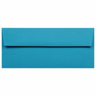 JAM Paper #10 Business Coloured Envelopes - 4.125" x 9.5" - Blue Recycled - 50 Pack-Colour: Blue