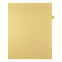Mark Maker Legal Tabs - Letter Size - Buff - 1/15th cut - 25 tabs per package - 5 packages Pack - Number 79-Buff SingleTabs