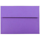 JAM Paper A7 Invitation Envelopes, 5.25 x 7.25, Brite Hue Violet Purple Recycled, 250 Pack (80278H)-Violet recycled envelope