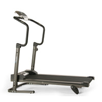Stamina Avari Adjustable Height Treadmill - Black-Three levels of incline to vary your workout: 8 degrees for the lowest setting, 6 1/2 degrees for the middle setting and 5 degrees for the highest setting