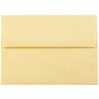 JAM Paper A6 Invitation Envelopes, 4.75 x 6.5, Parchment Antique Gold Yellow Recycled, 250 Pack (56721H)-Antique gold parchment recycled envelope