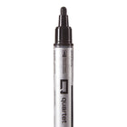 Quartet Premium Glass Board Markers - Bullet Tip - Black - 12 Pack-Specifically designed to deliver bold colour on glass surfaces