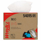 WypAll General Clean X60 Multi-Task Cleaning Cloths (54015) - Brag Box - White - 236 Sheets-These multi-task cleaning cloths are absorbent and reinforced to stay strong for cleaning performance.