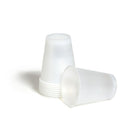 Perk 7 oz. Plastic Cold Cups - Clear - 100 Pack-Clear