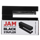 JAM Paper Modern Desk Stapler - Black-Available in various beautiful colors, these staplers are perfect for adding a pop of color to any desk at home or at work.