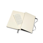 Moleskine Classic Expanded Notebook, Large, Ruled, Black, Hard Cover (QP060EXP)-Hard cover, Black