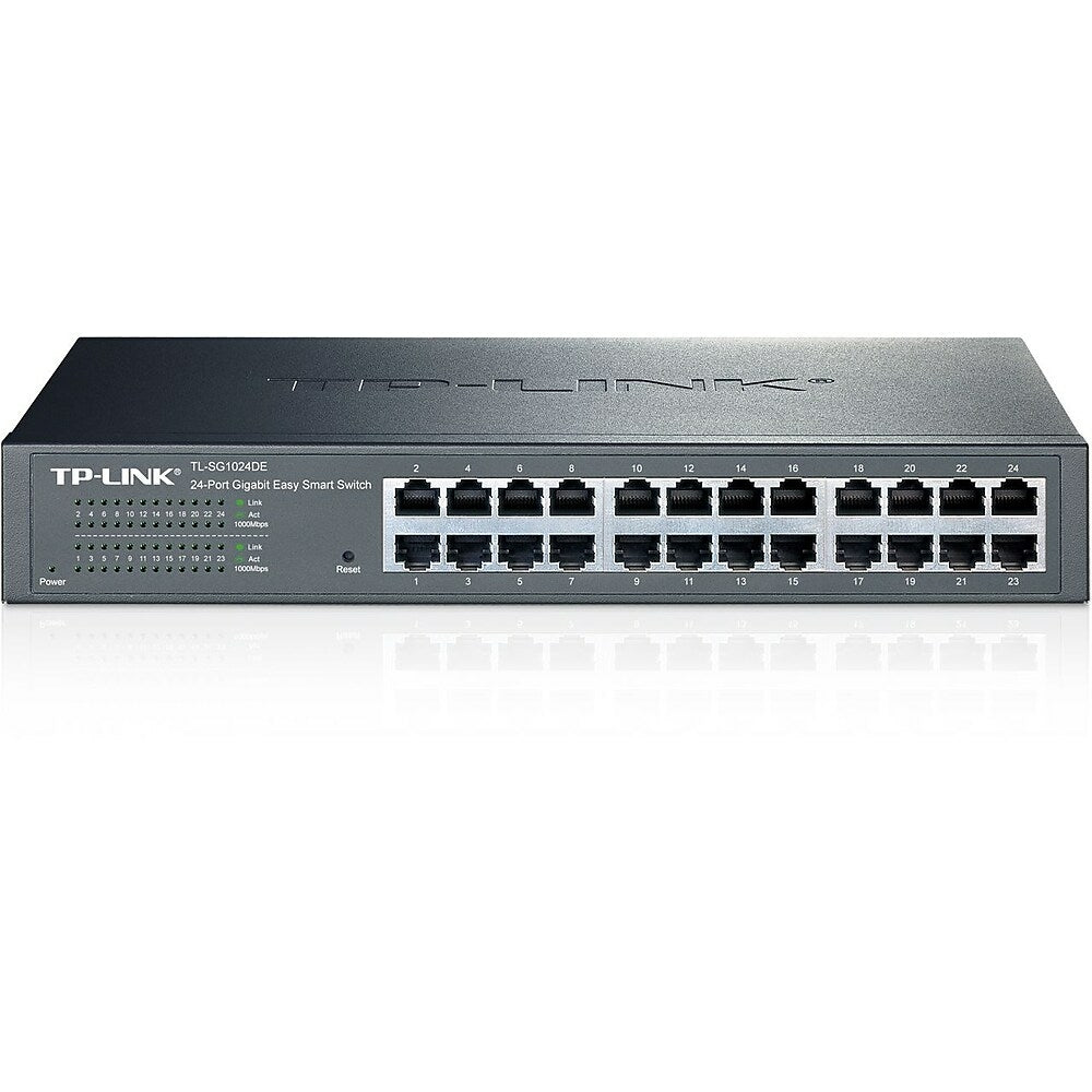 TP-LINK 24-Port Gigabit Easy Smart Switch (TL-SG1024DE) | staples.ca