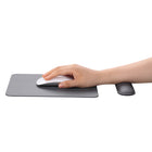 General Supply Goods + Co Vegan Leather Mousepad with Magnetic Wrist Rest - Gravity Grey-Dimensions: 9.5" x 7.5" x 0.5" (24.1cm x 19cm x 1.3cm )