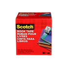 Scotch Book Tape - Clear - 4" x 540"-Transparent tape for book and page repair