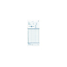 Pyramid Time Systems Bilingual Two-Sided Monthly Time Cards 42415F for 2000 Series Time Clocks, 100 Pack-For use with Pyramid Time Systems 2500, 2600, 2650, 2650Pro Time Clocks