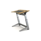 Safco 30" Focal Locus 4 Adjustable Standing Desk - White Oak -Computer Desk