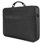 Vangoddy Trovo 14" Laptop Messenger Bag - Crossover - Black-Large zipper and padded compartment with security straps and removable velcro divider for your devices