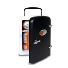 Koolatron Retro Portable 6 Can Thermoelectric Mini Fridge Cooler - 4 L / 4.2 qts - Black-7