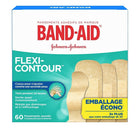 BAND-AID Skin-Flex Adhesive Bandages, Assorted Sizes, 60 Pack-Contains 60 assorted size fabric bandages ideal for children's and adult's minor cuts and scrapes