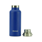 Minimal Insulated Flask, 500 mL, Blue-Made of food grade stainless steel 18/8 in & out