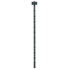 Eddie's Merchandising Strips with 12 push clip - 30.5" H x 0.75" W - Plastic - Black - 50 Pack (200006-50)-Merchandising Strips
