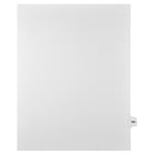Mark Maker Legal Tabs - Letter Size - White - 1/15th cut - 25 tabs per package - 5 packages Pack - Number 193-White Single Tabs