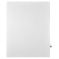 Mark Maker Legal Tabs - Letter Size - White - 1/15th cut - 25 tabs per package - 5 packages Pack - Number 193-White Single Tabs