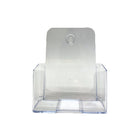 Futech Literature Holder - Acrylic - 6" W x 7.5" H x 3.5" D - 2 Pack (CTS0204)-Number of Slots: 1