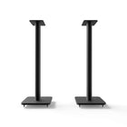 Kanto SP26PL 26" Tall Bookshelf Speaker Floor Stands, Black-Hollow support towers conceal your cables
