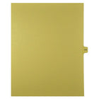 Mark Maker Legal Exhibit Index Tab Buff Single Tabs, 1/15th Cut, Letter Size, No Holes, Number 173, 25 Pack-Buff Single Tabs, 1/15th Cut