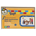 Smart Monkey Giant Construction Set, 24/Set-Large, easy to handle blocks allow your child to stack and create a skyscraper