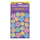 Trend Enterprises Sparkle Stickers, Flower Power, 480 Pack (T-63308)-Design: Flowers, sparkle
