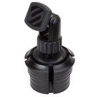 Scosche MagicMount Magnetic Cup Holder Mount-Simply twist the knob to adjust the diameter of the base to fit securely in your vehicle’s cup holder.