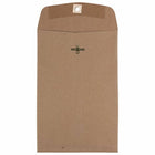 JAM Paper 6" x 9" Open End Catalog Envelopes with Clasp Closure - Brown Kraft Paper Bag - 25 Pack-Colour: Brown Kraft
