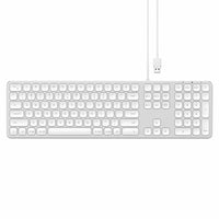 Satechi Aluminum Wired Keyboard for Mac - Silver-Aluminum Wired USB Keyboard