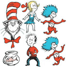 Eureka Two-sided Deco Kit, Dr. Seuss Characters, 36 Pack (EU-840226)-Can be used when making a mobile