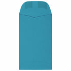 JAM Paper #3 Coin Business Coloured Envelopes - 2.5" x 4.25" - Blue Recycled - 50 Pack-Size: #3 Coin (2 1/2 x 4 1/4 Inches)
