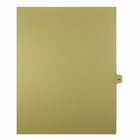 Mark Maker Legal Exhibit Index Tab Buff Single Tabs, 1/15th Cut, Letter Size, No Holes, Number 24, 25 Pack-Buff Single Tabs, 1/15th Cut