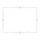 St. James Premium Weight Certificates, Gatsby Design, Silver Foil, White, 15 Pack-Premium 65lb white certificates