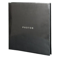 kieragrace Photo Album, Holds 400 4" x 6" Photos, Black, 6/Pack-400 pocket photo album - holds 4x6 inch photos