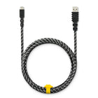 Cat 6ft Braided Nylon USB-IF Certified USB-C to USB Charge and Sync Cable-USB-C to USB charge/sync cable