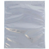 JAM Paper Foil Envelopes with Zip Lock Closure, 9 x 12, Clear Foil, 100 Pack (300912A58A3B)-Material: Plastic Foil