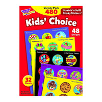 Trend Enterprises Stinky Stickers, Kid's' Choice, 960 Pack (T-089)-Design: Variety