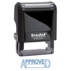 Trodat Printy 4911 Self-Inking Stamp, Approved-Each stmap contains up to 65% post-consumer recycled plastic