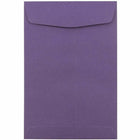 JAM Paper 6" x 9" Open End Catalog Envelopes - Dark Purple - 25 Pack-Size: 6" x 9" 