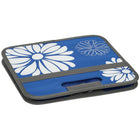 Merangue Collapsible File Storage Bin - Single Compartment - Blue Floral-Single compartment design
