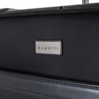 Bugatti Nashville 25.25" Hybrid Hardside/Softside Spinner Check-in Luggage - Black-Zipper-release expansion system (20% more packing space)